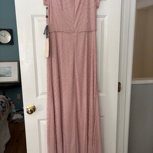Adrianna Papell Gown -Aurora Pink